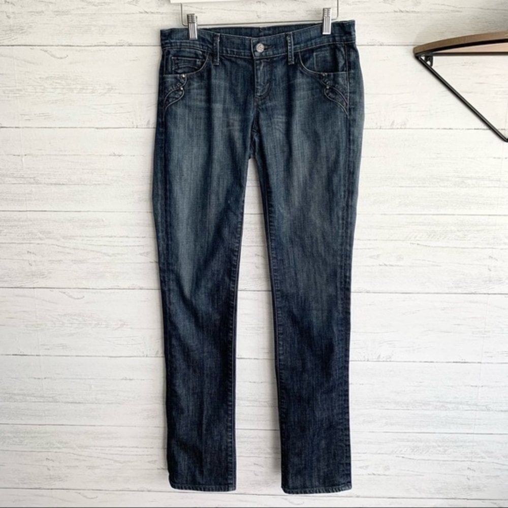 Citizens Of Humanity Ava Stretch Low Waist Straight Leg Size 28